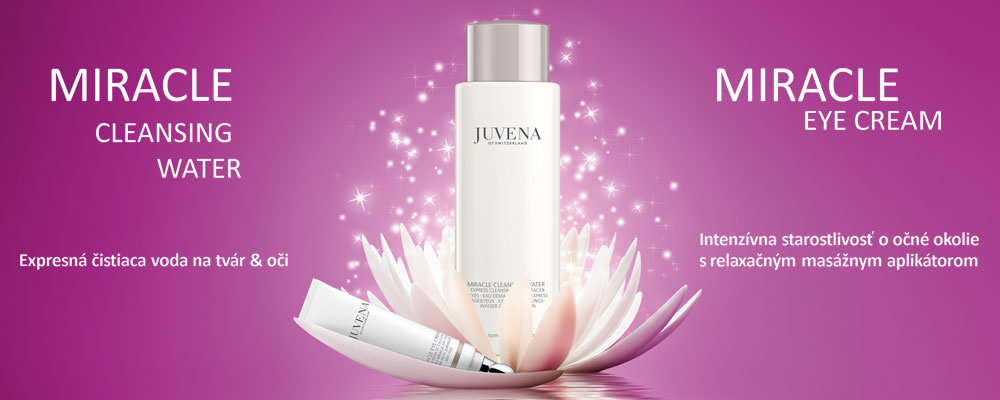 Juvena - Miracle Cleansing Water a Miracle Eye Cream